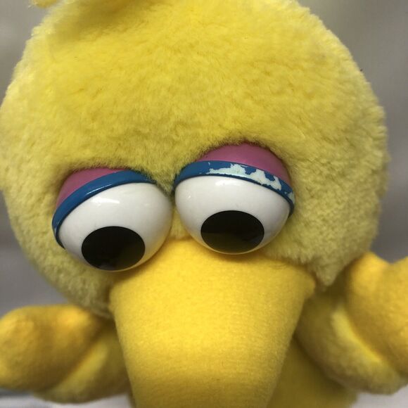 Tyco Tickle Me Big Bird Sesame Street Plush 1996 Stuffed Animal DOES NOT WORK - Picture 4 of 9